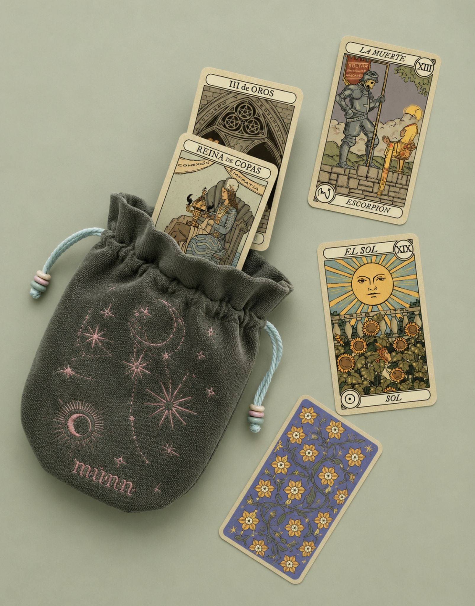 BOLSA PARA TAROT (Protege tu mazo y llévalo siempre contigo)
