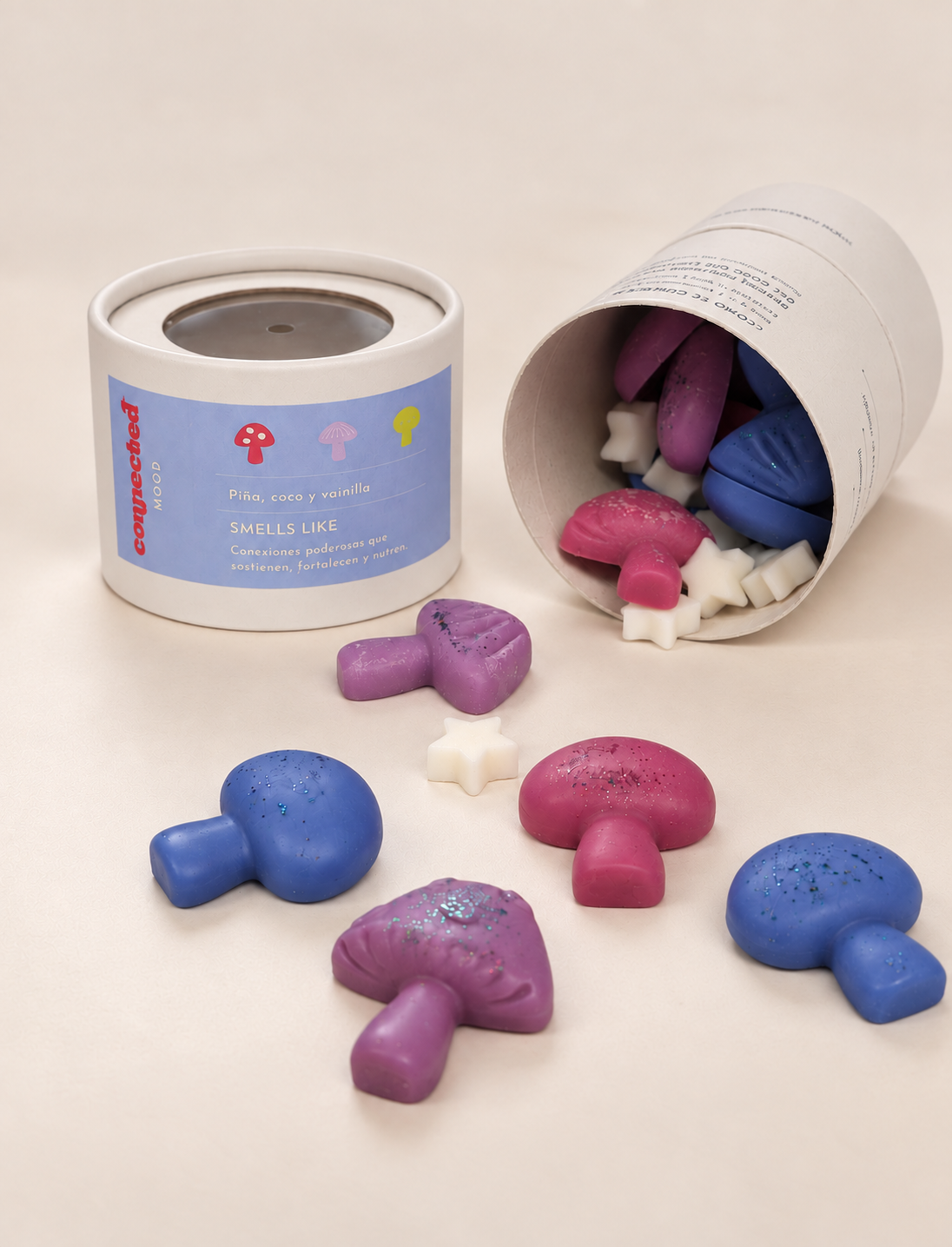 Kit calentador y wax melts Connected de WISH