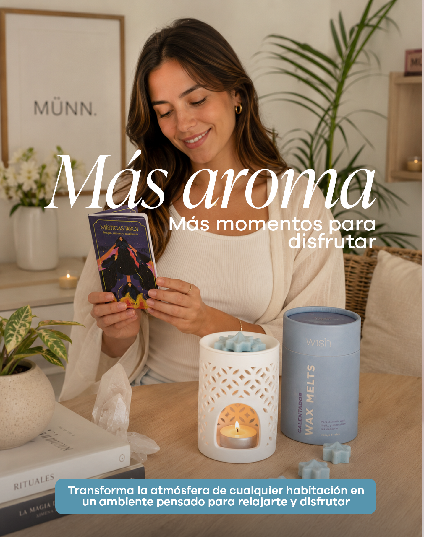 KIT WAX MELTS (convierte cualquier espacio en el lugar donde quieres estar)