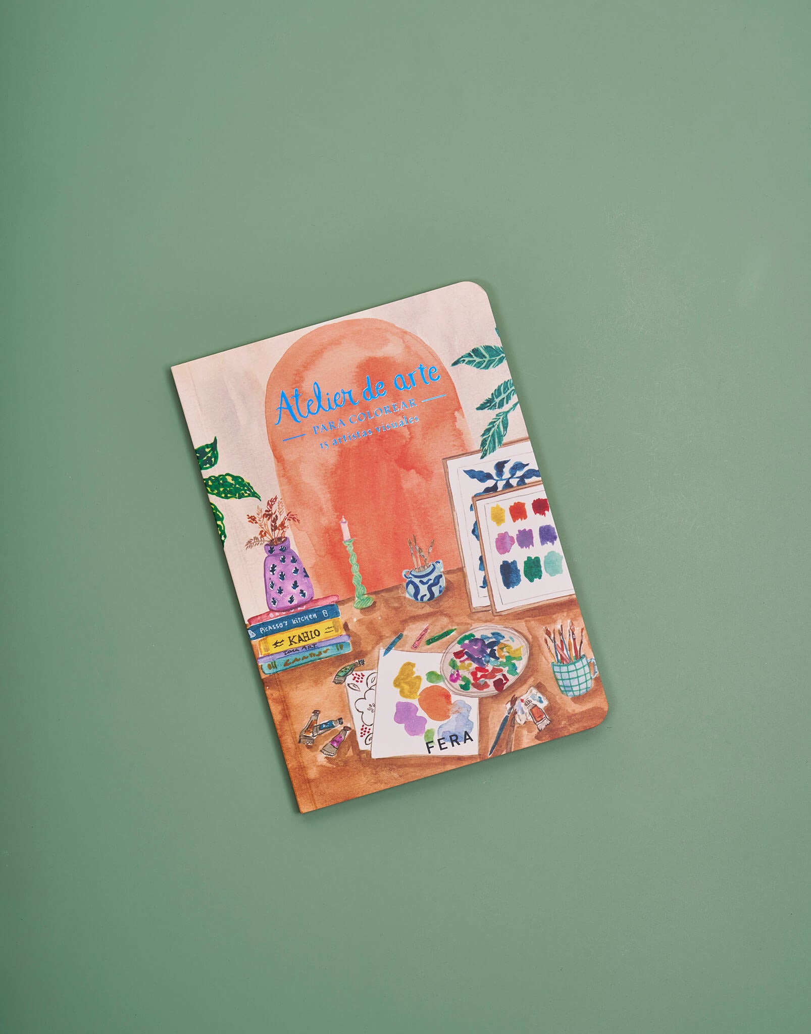 LIBRO ATELIER DE ARTE PARA COLOREAR